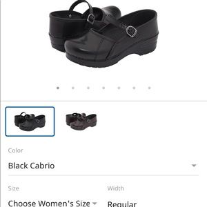 Dansko patent leather Mary Janes (Marcelle).